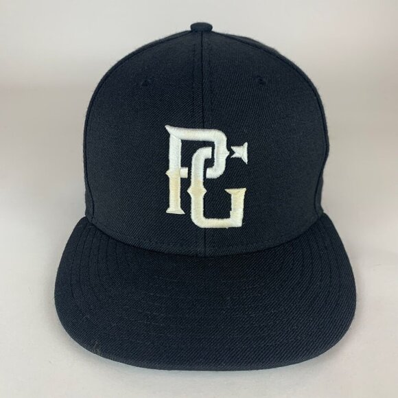 Perfect Game Mens Black New Era 59Fifty Fitted Hat Mens 7 3/8 - Picture 2 of 5